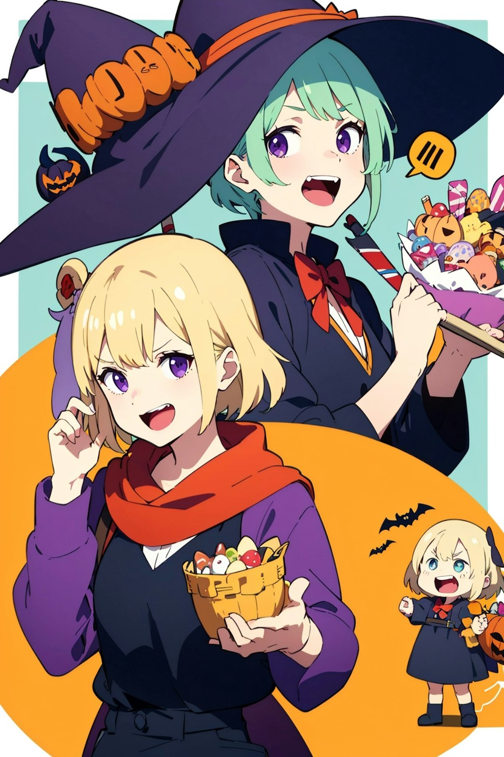 TULIPでマイティーガールズ！ハロウィンだよ！🎃