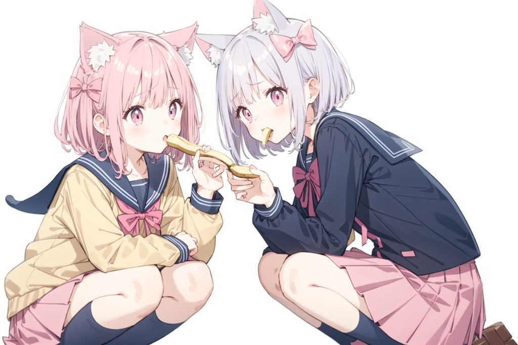 Pink Cat ears