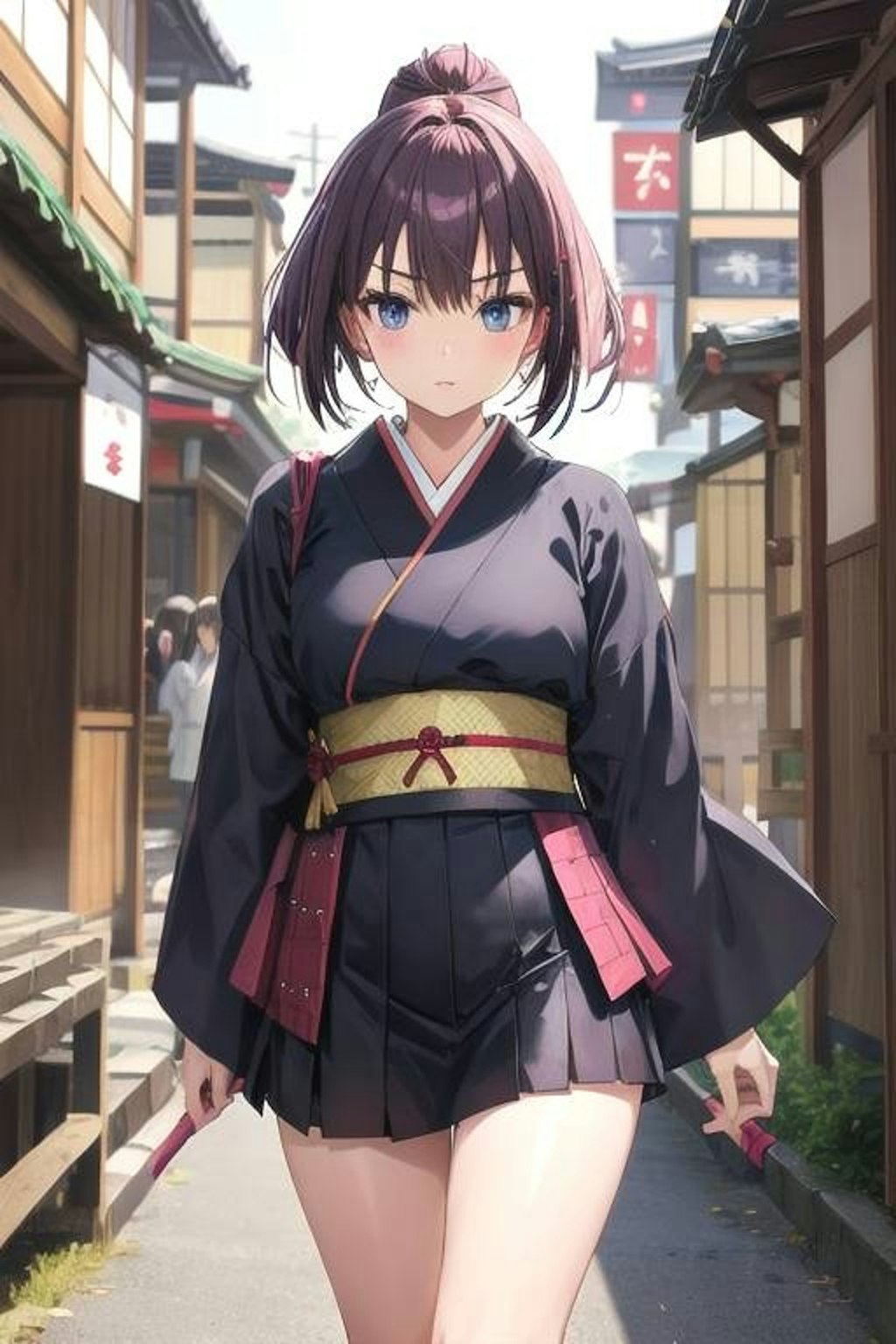 邪魔をするなら…な、何でもない！///