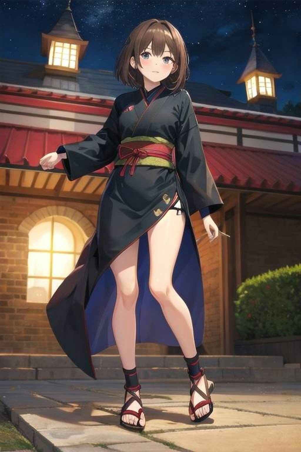 邪魔をするなら…な、何でもない！///