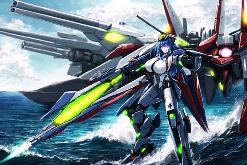 WING UNIT GIRL 13 (naval artillery specification)