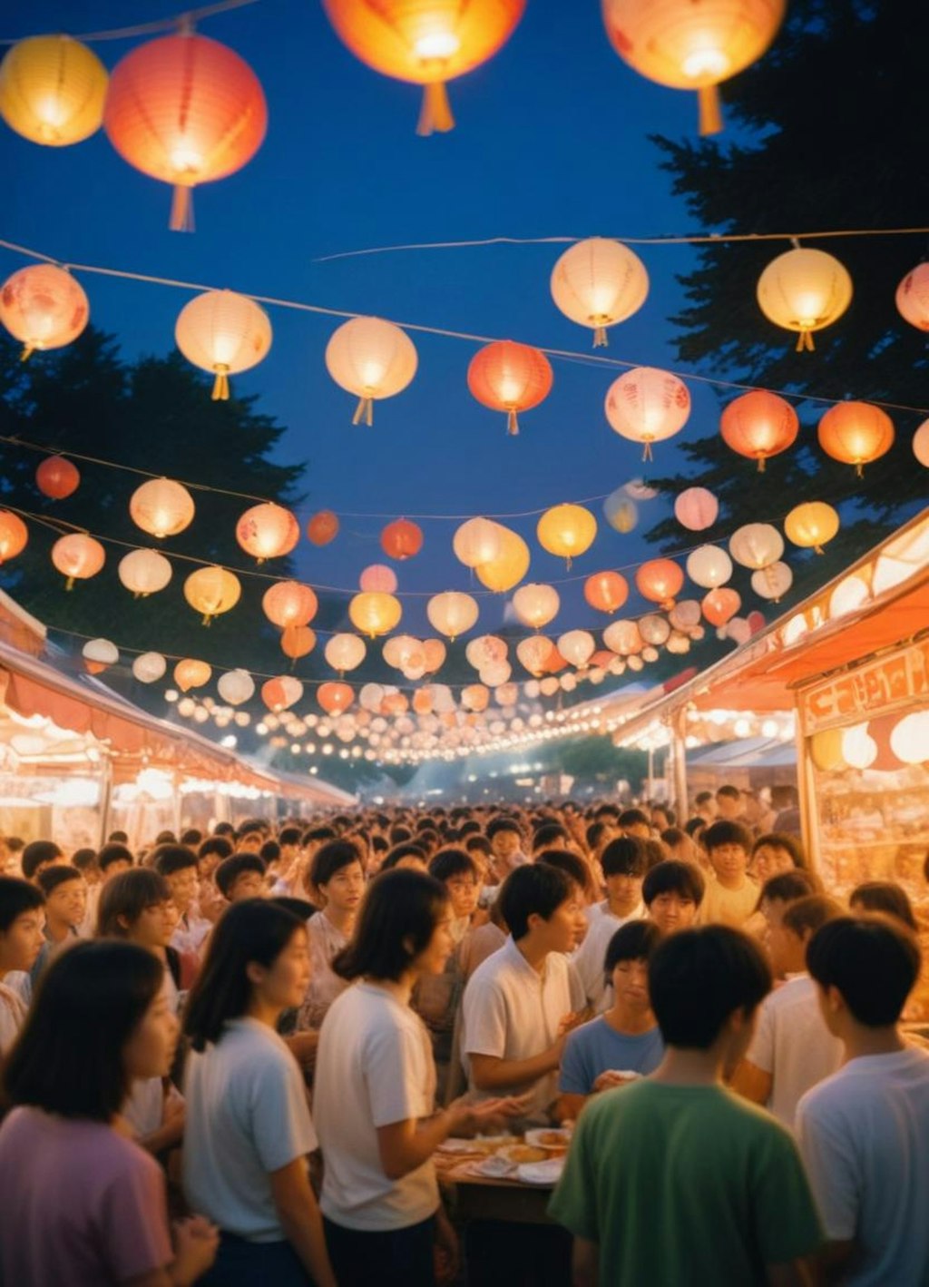 UFOも夏祭りに参加よろしく、UFOもデコりたいのお年頃。