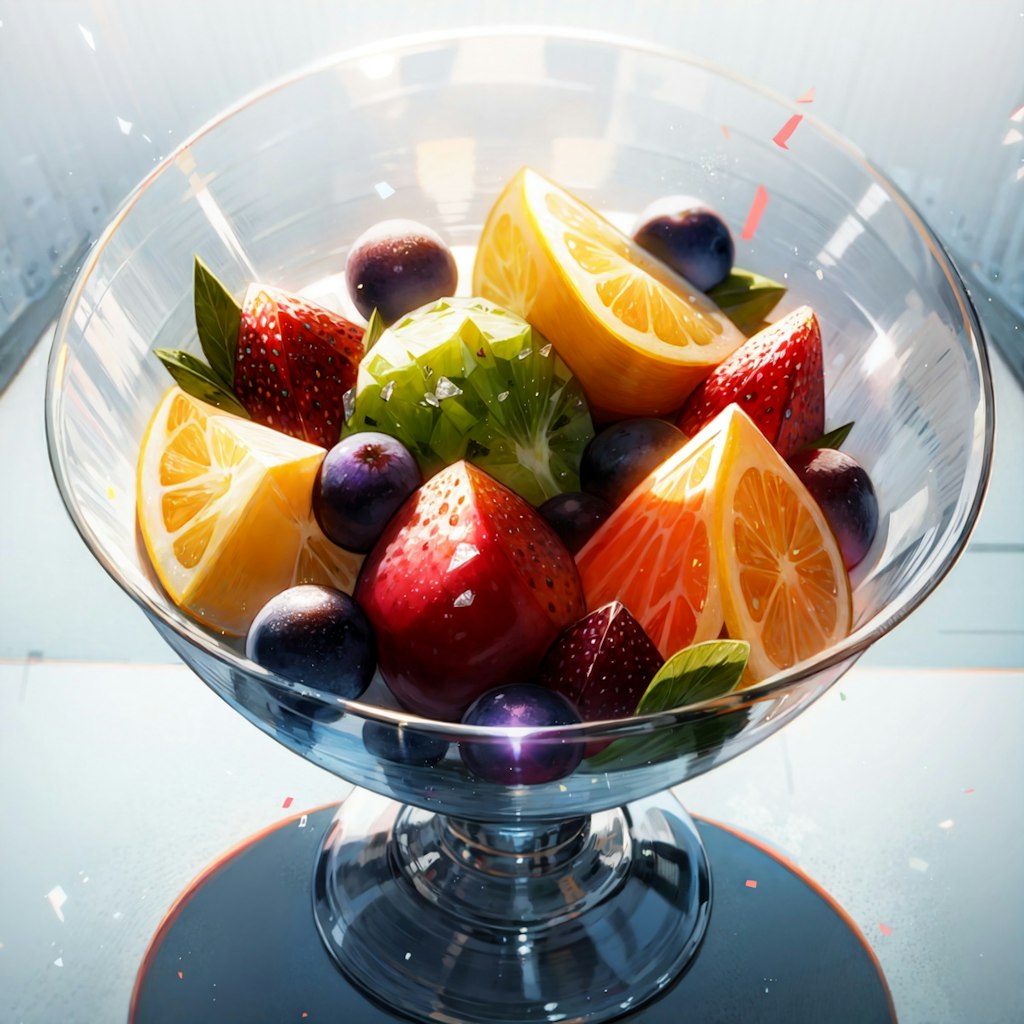 crystal fruits salad