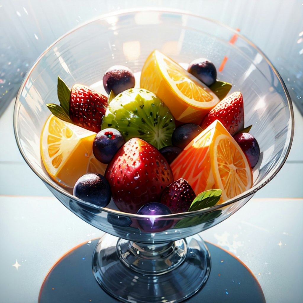 crystal fruits salad