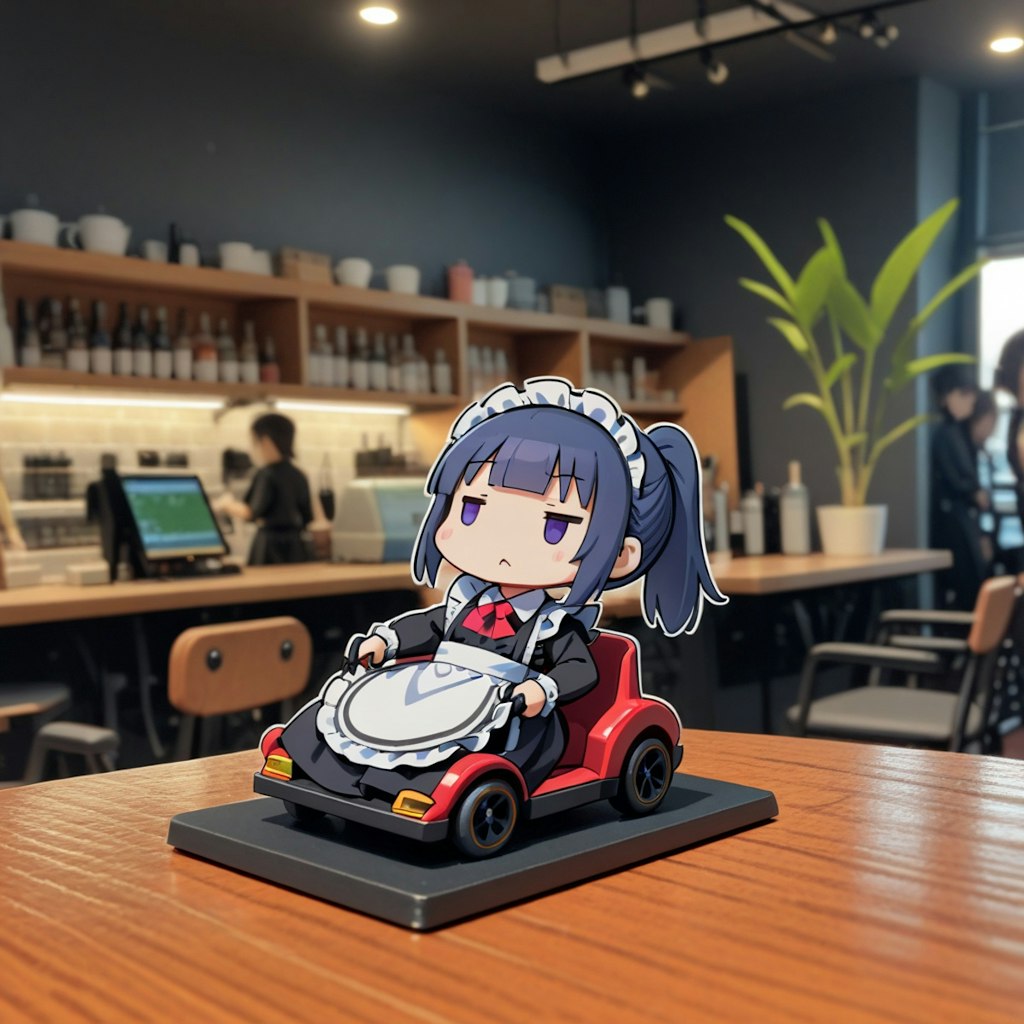 メイドちゃんと謎展示