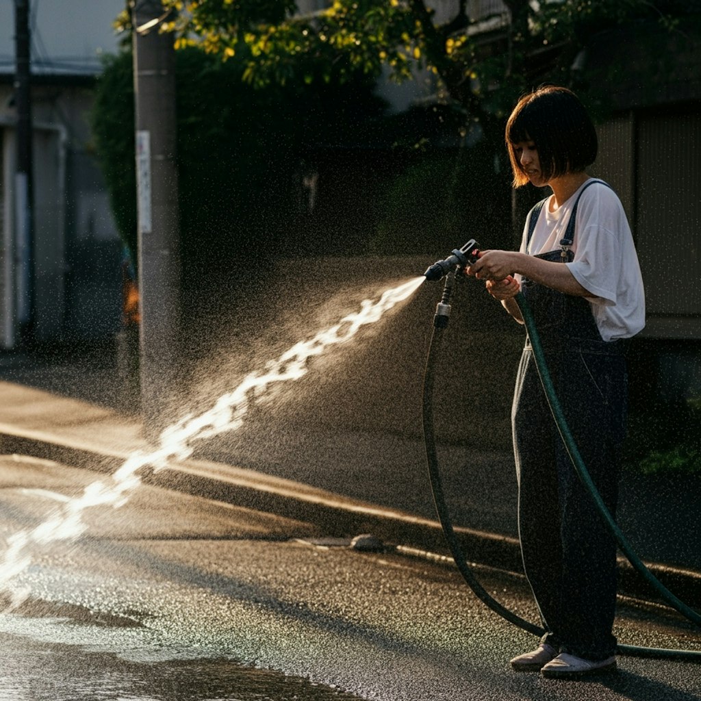 水撒きチャレンジ