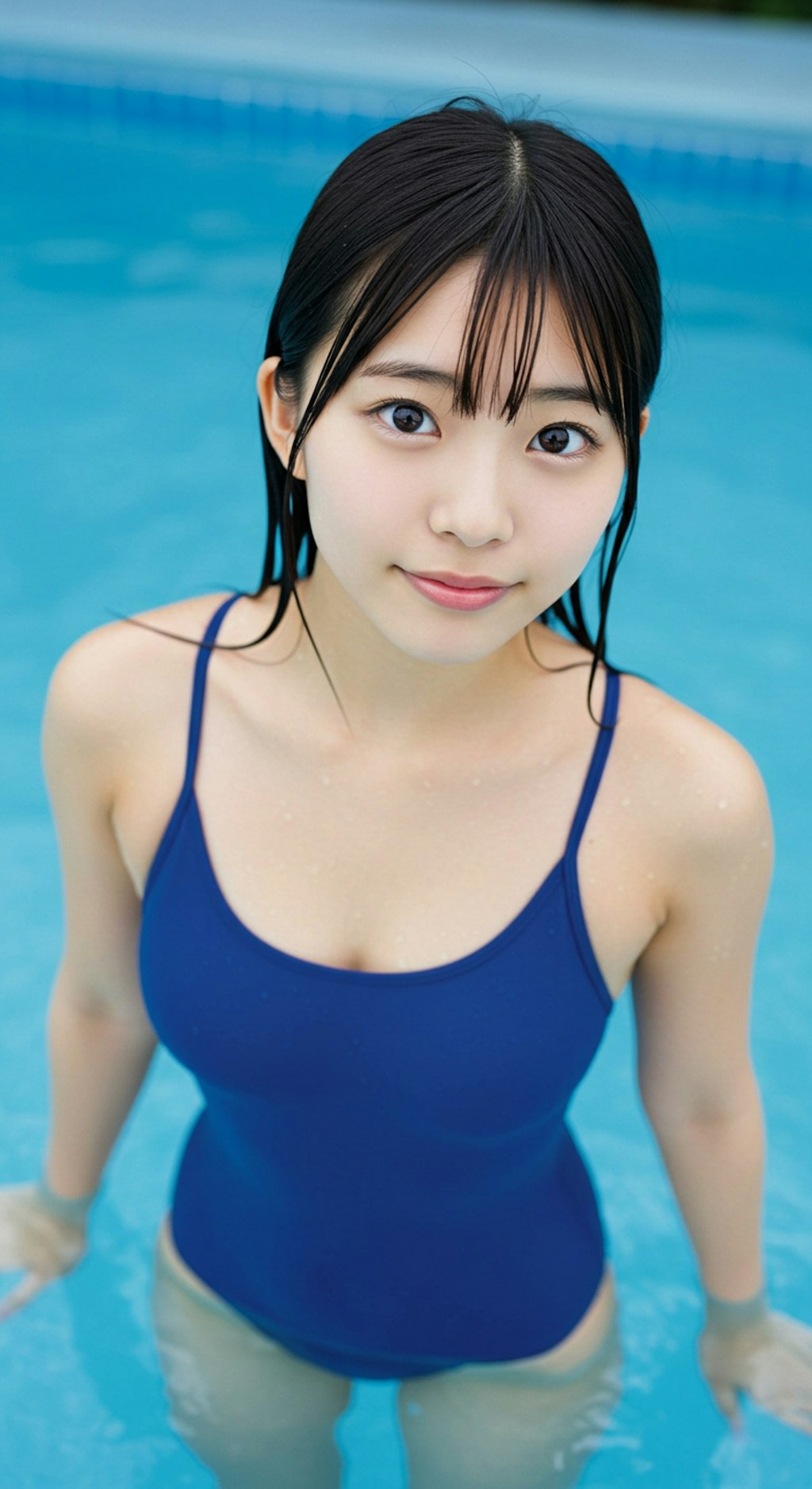 スクール水着。