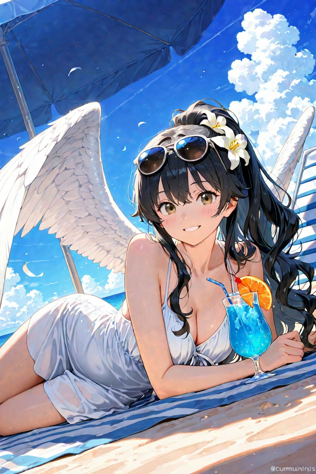 天使さん今日はバカンスです