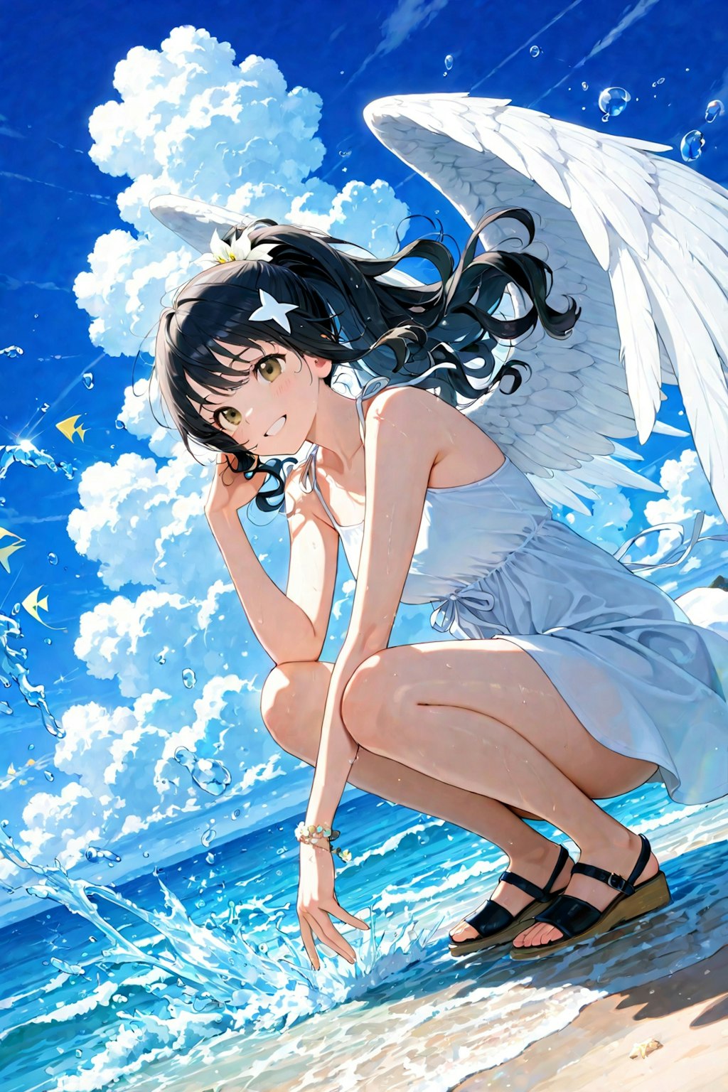 天使さん今日はバカンスです
