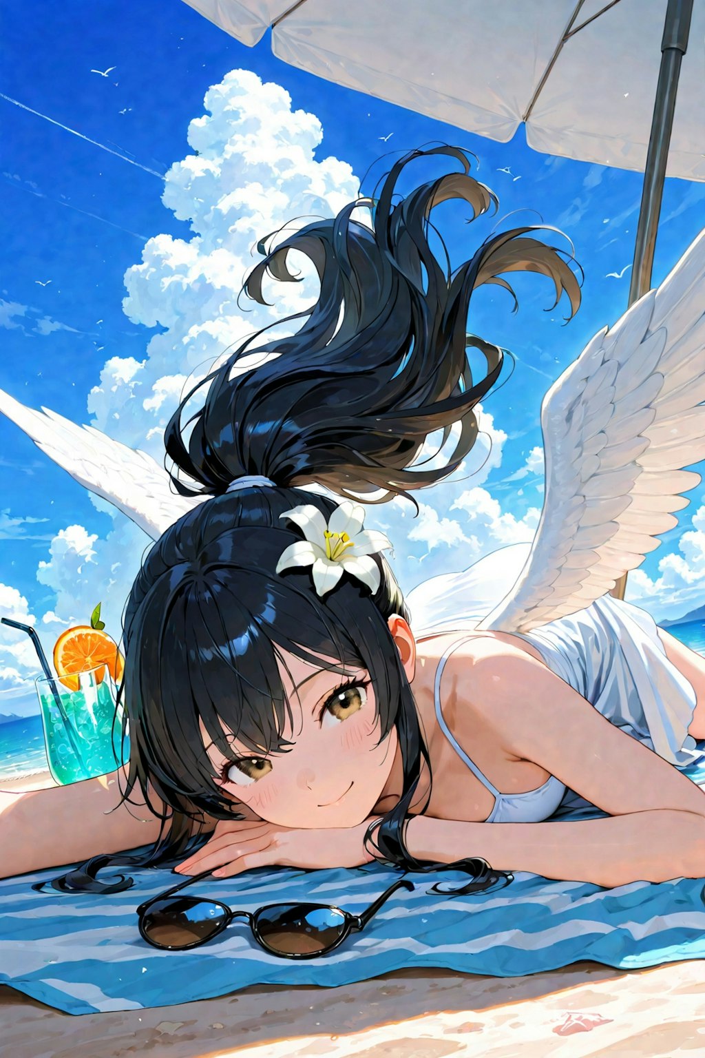 天使さん今日はバカンスです