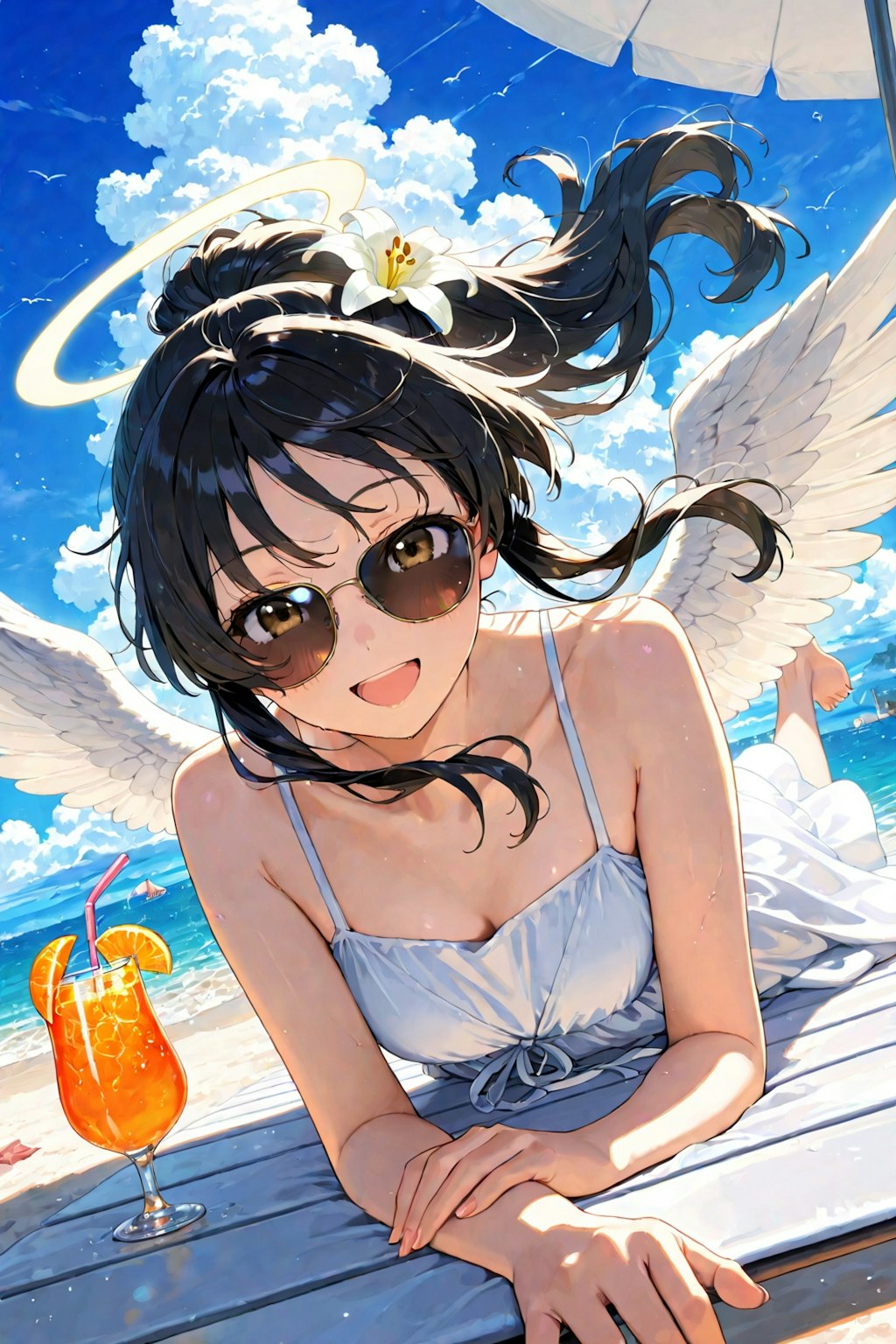 天使さん今日はバカンスです