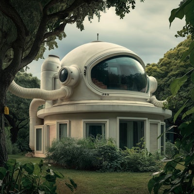 宇宙飛行士の家