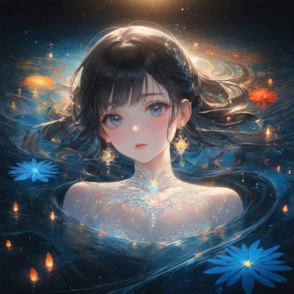 水中少女