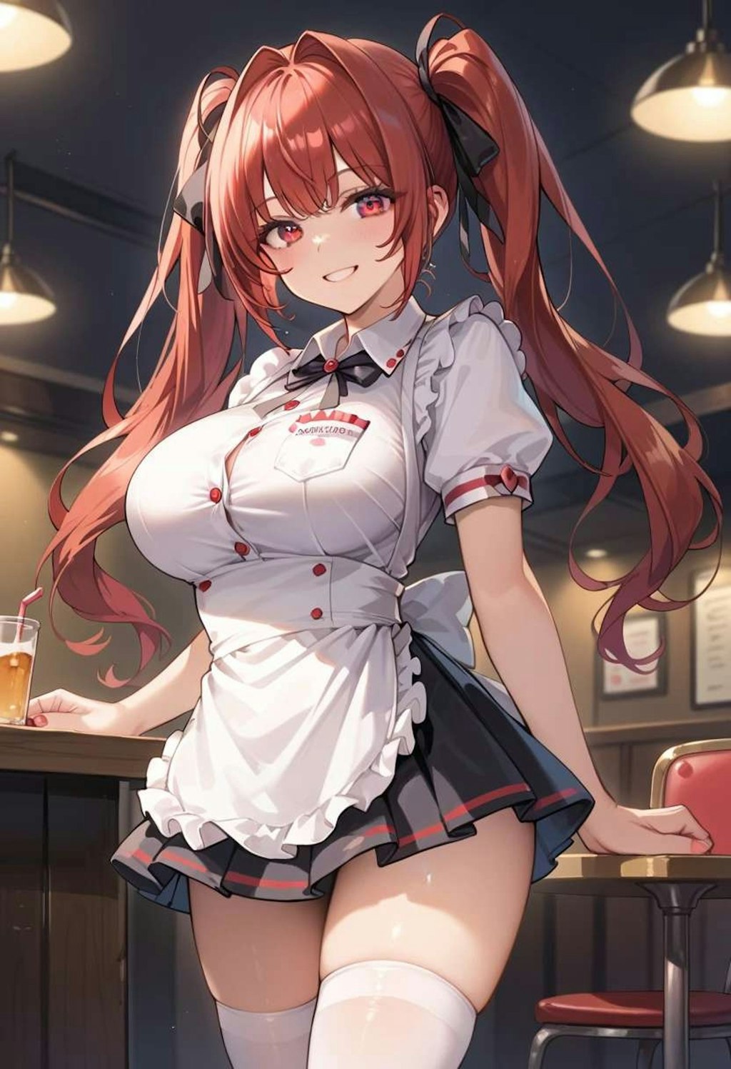 超ミニスカウエイトレス