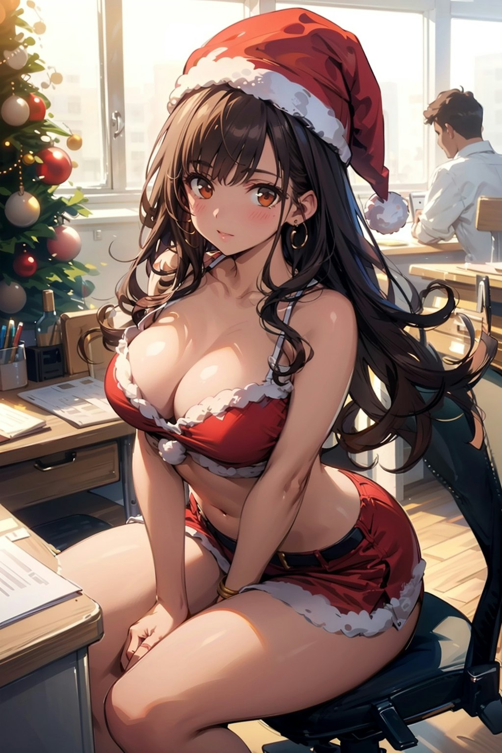 会社でもクリスマス