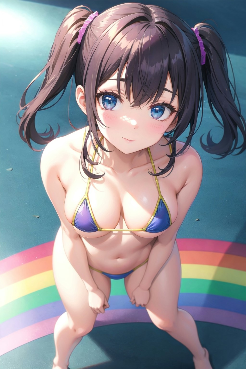 水着の女の子