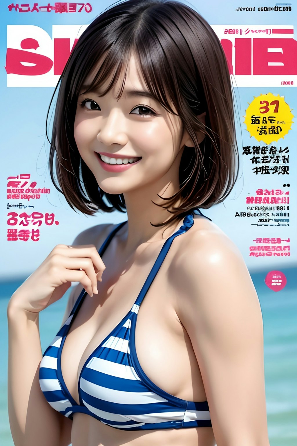 雑誌の表紙を飾る れなちゃん（４）