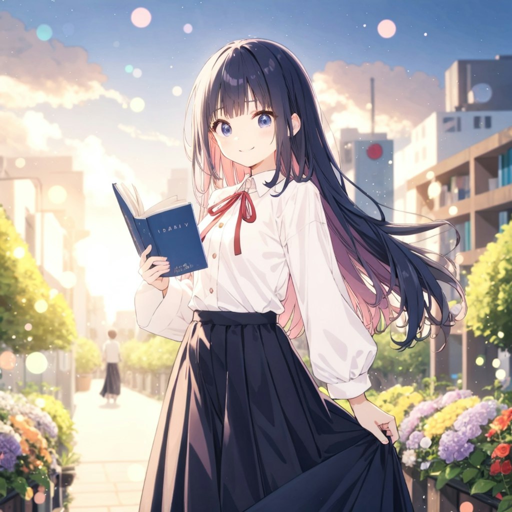 AQUA読書少女