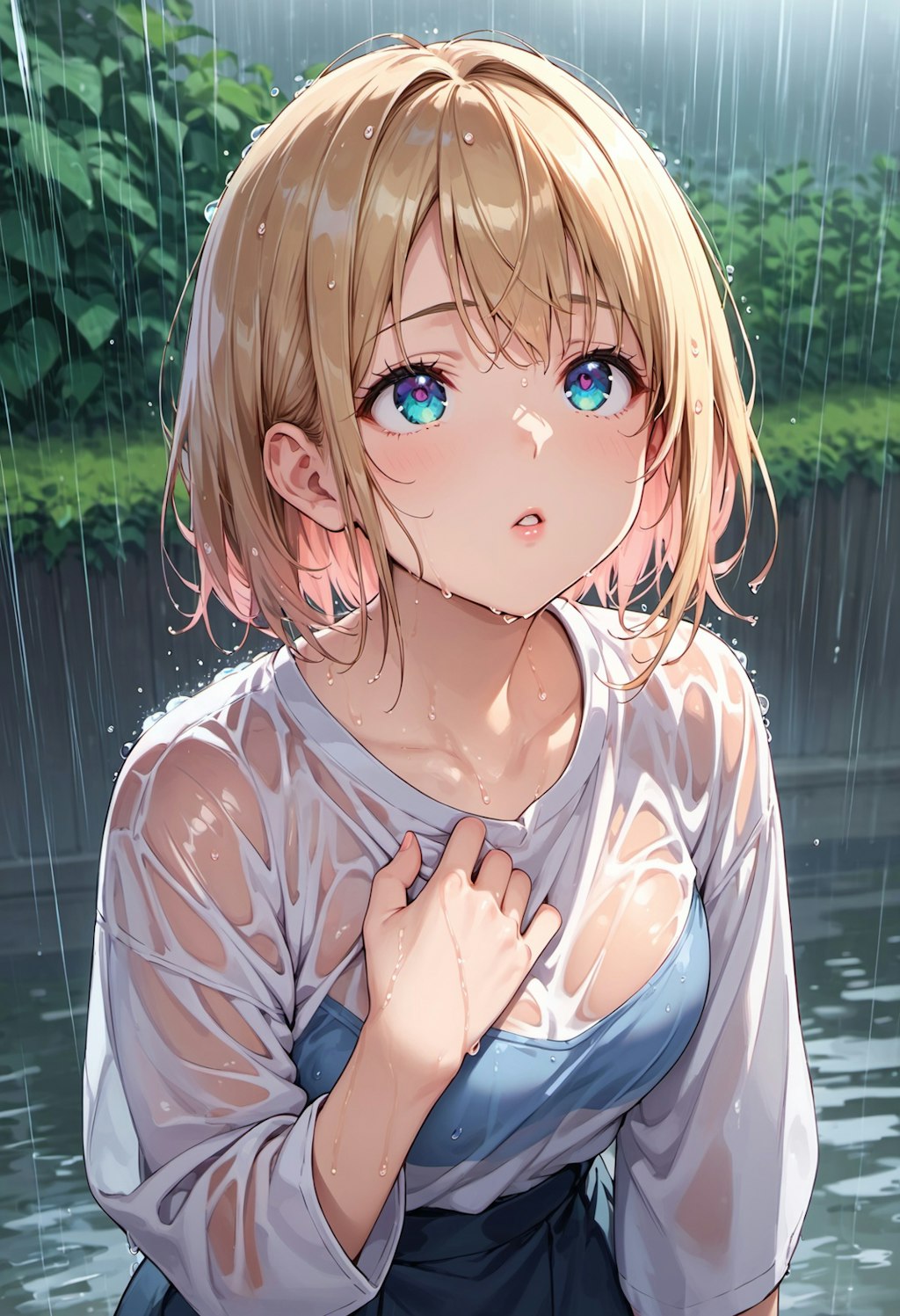 雨やまないかなぁ…