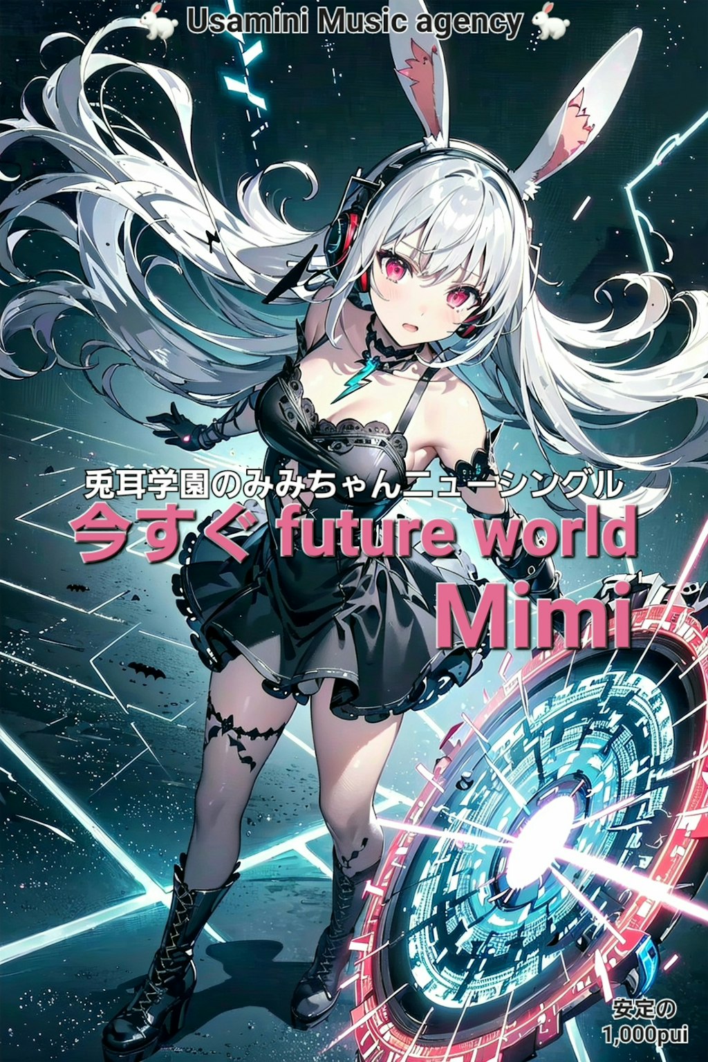 兎耳学園のみみちゃんニューシングル「今すぐ future world」🔮