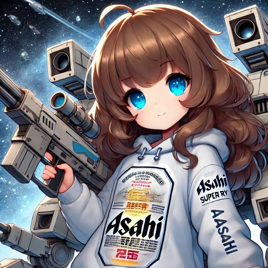 スーパードライアーマーな宇宙パイロットの少女