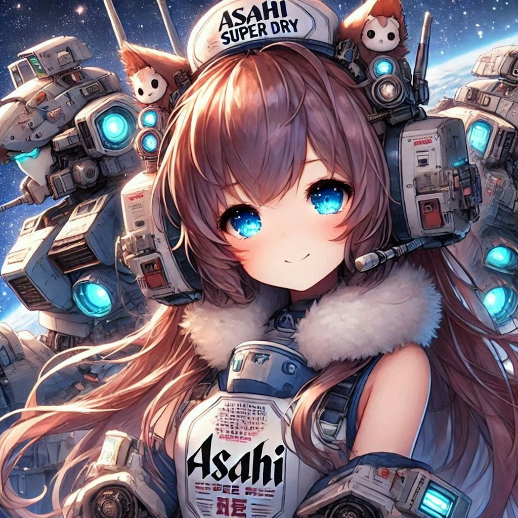 スーパードライアーマーな宇宙パイロットの少女