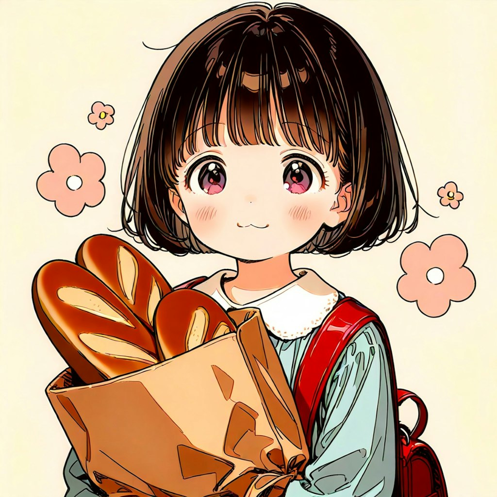 パンで袋がパンパン···