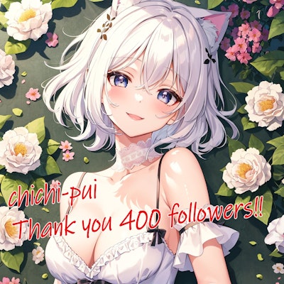 Thank you 400 followers