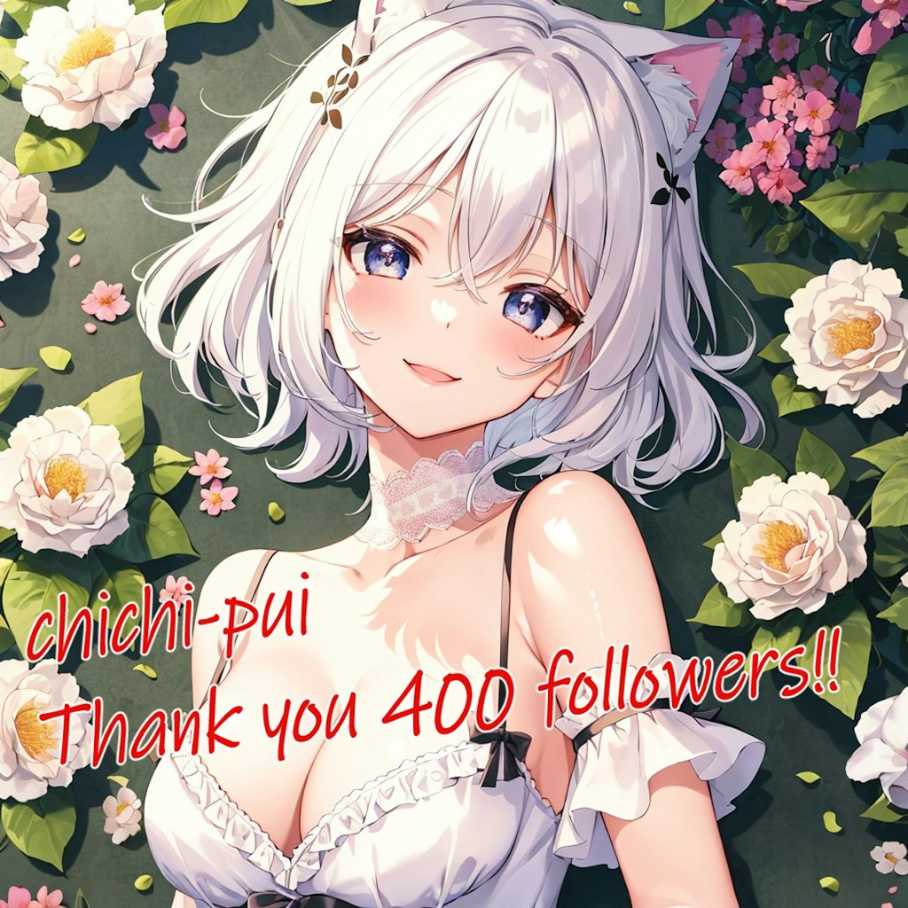 Thank you 400 followers