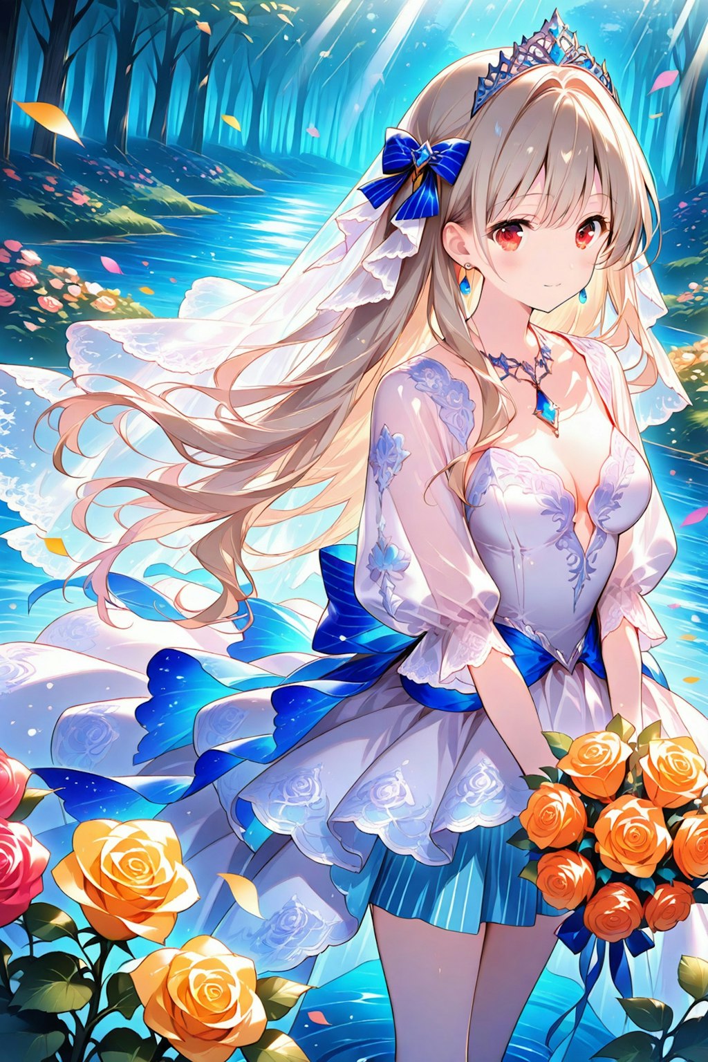 水辺の結婚式