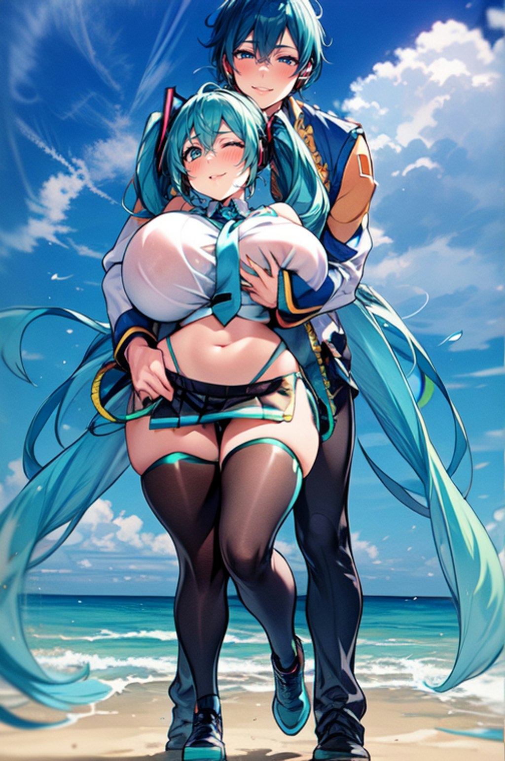 miku kaito Coupling