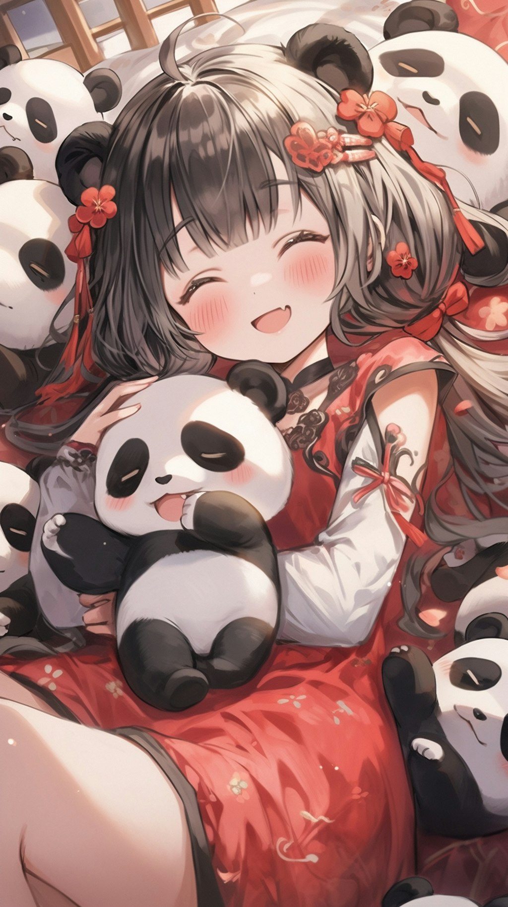 Pandas & Ribbons #1 • niji 18
