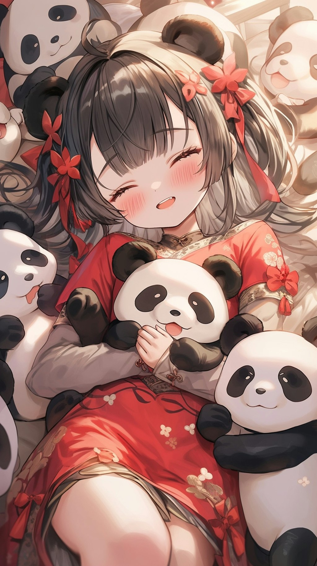 Pandas & Ribbons #1 • niji 18
