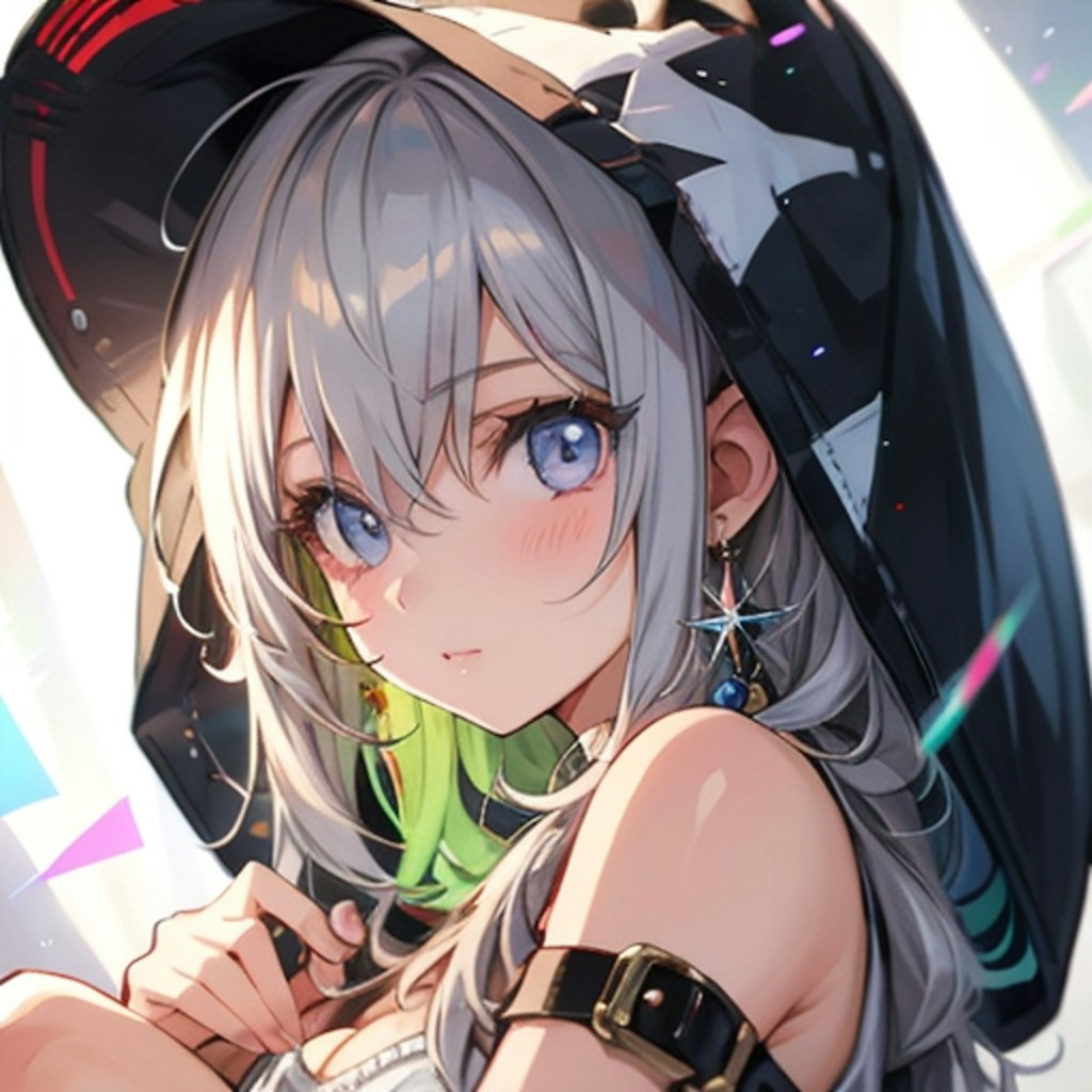 フードを被った女の子