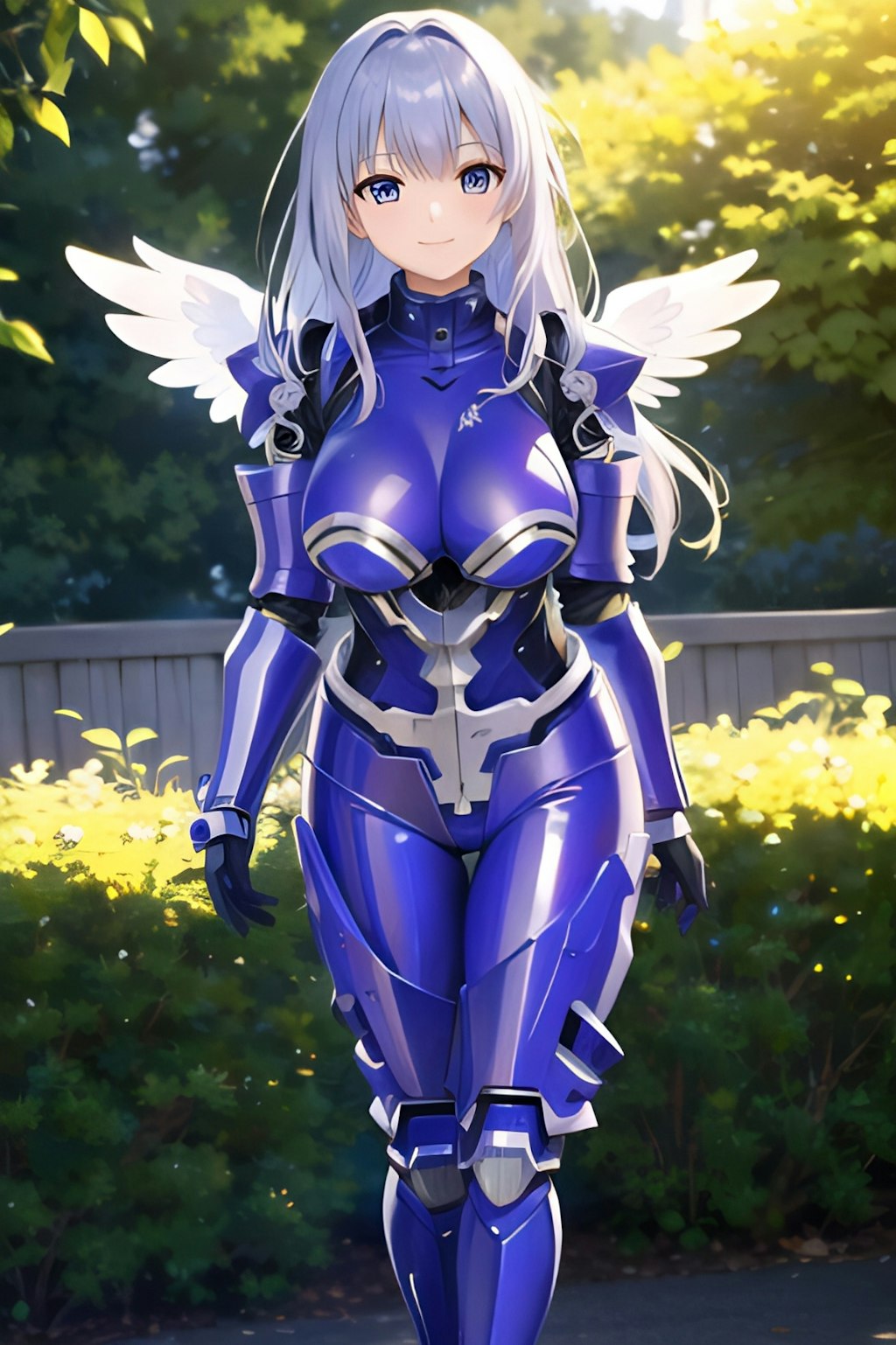 紫メカ天使