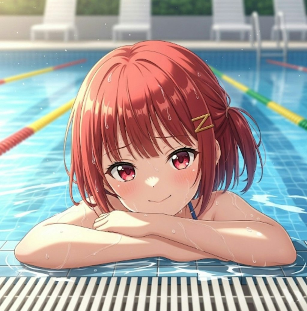 プールサイドねいくん