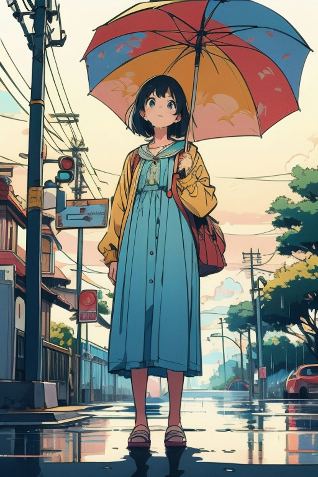 雨の日