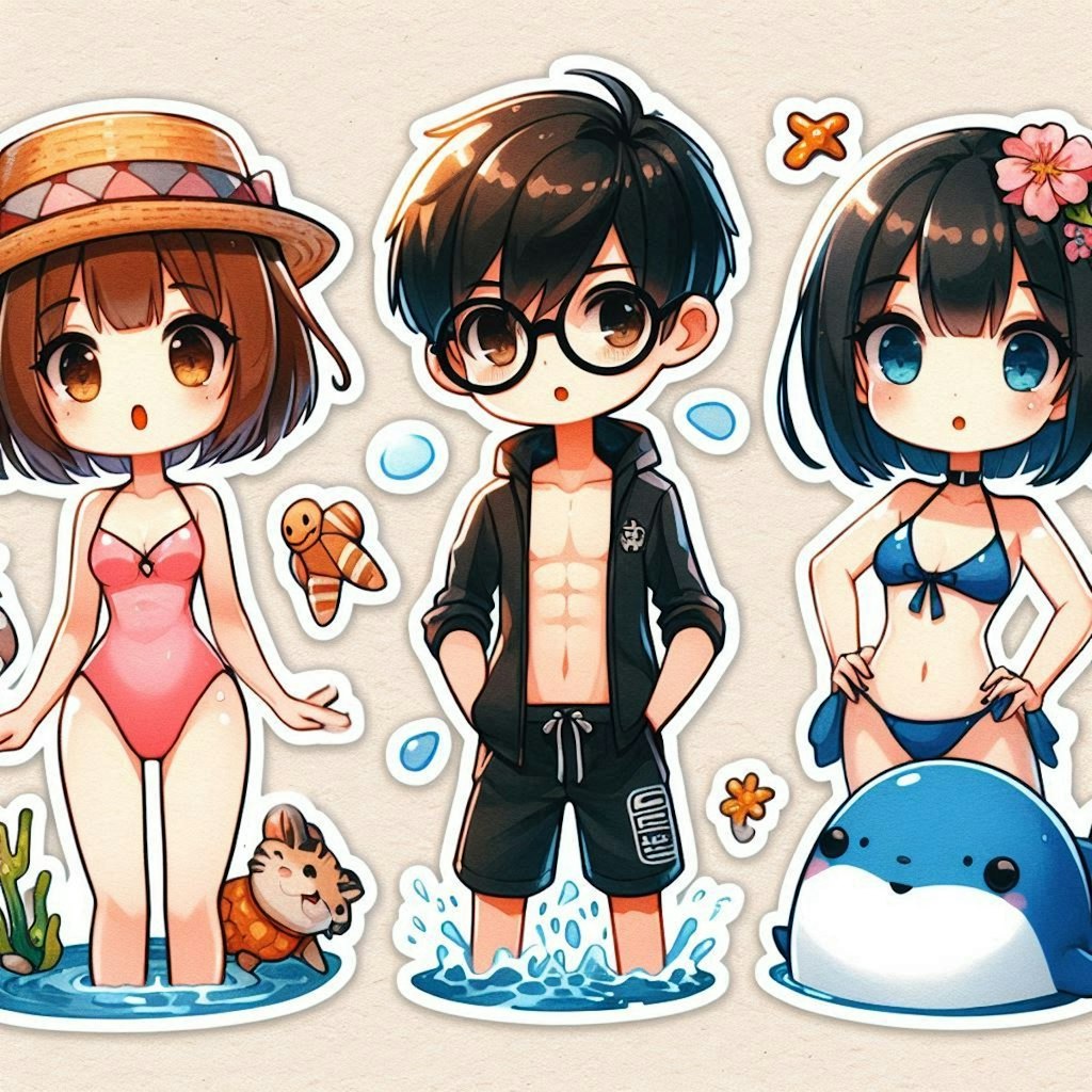 ヒーロー部、海へ