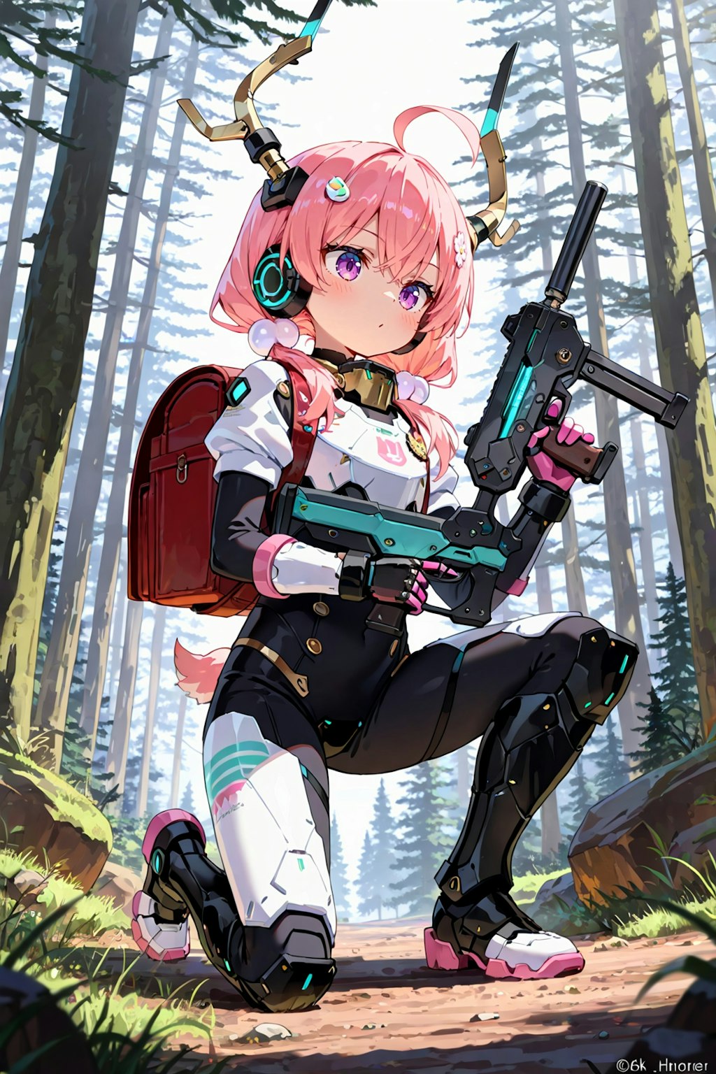 鹿角森林トルーパーメカ娘