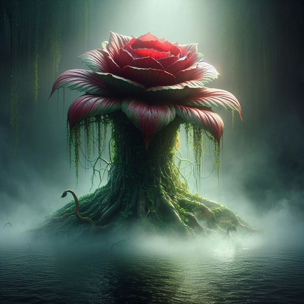 薔薇の植物怪獣🌹