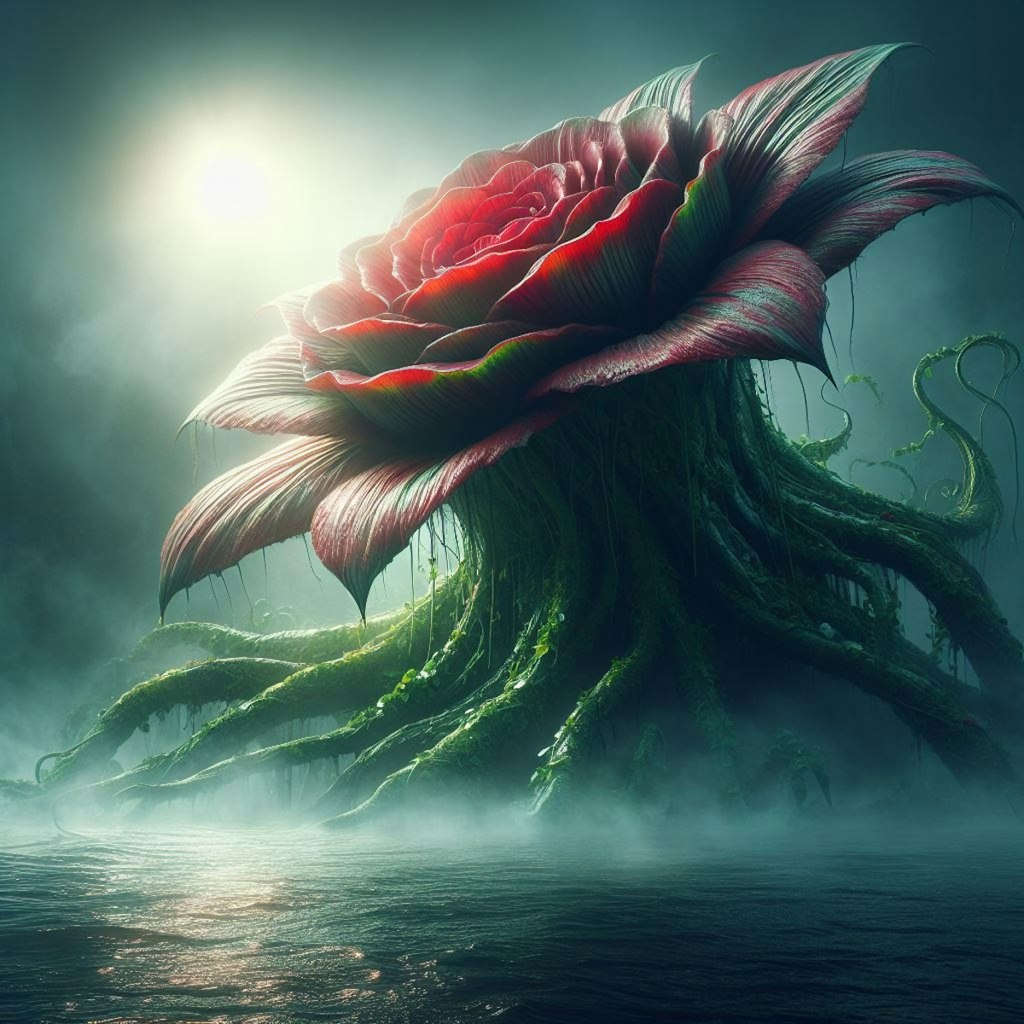 薔薇の植物怪獣🌹