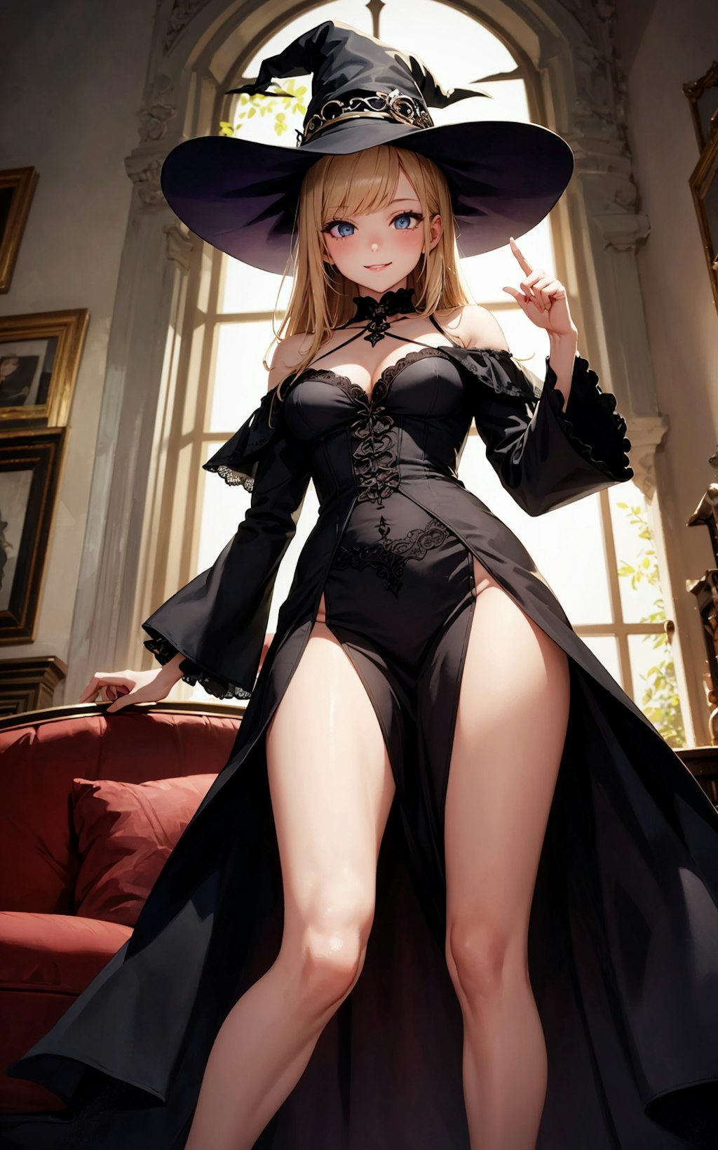 ハロウィン近いので魔女っ子！