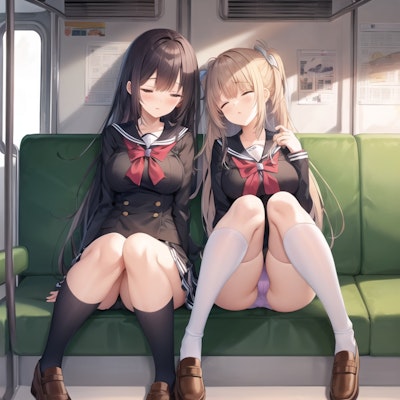電車内での居眠り