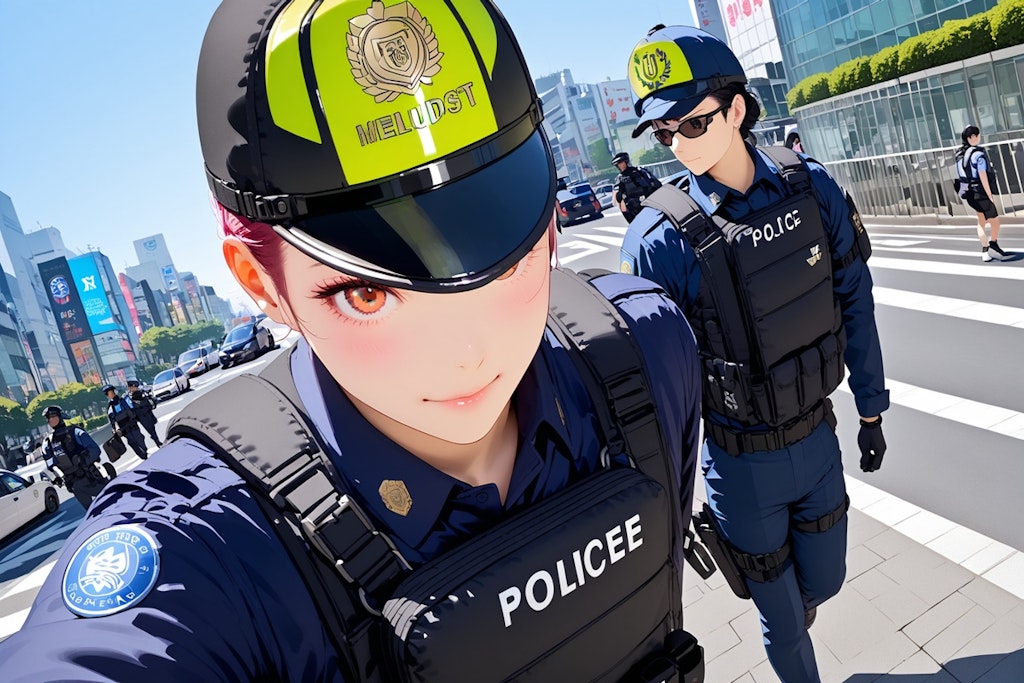 警察ですよ～🎵