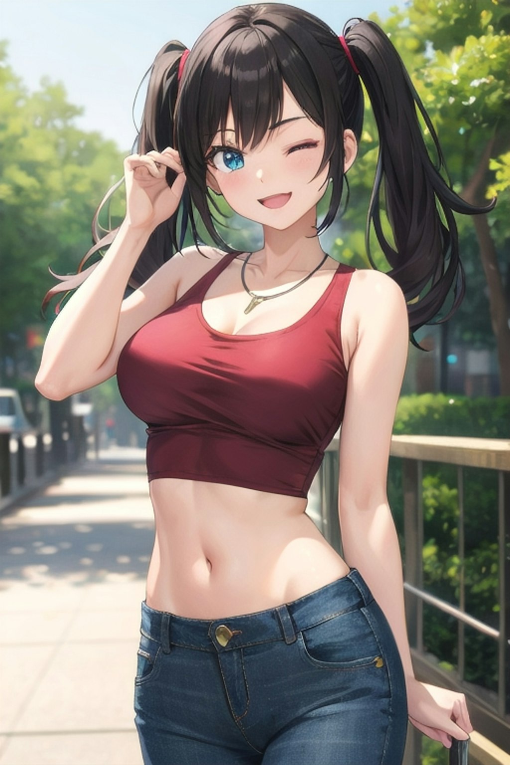 Wink X Belly button 2
