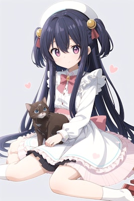 FROSTちゃんと子猫