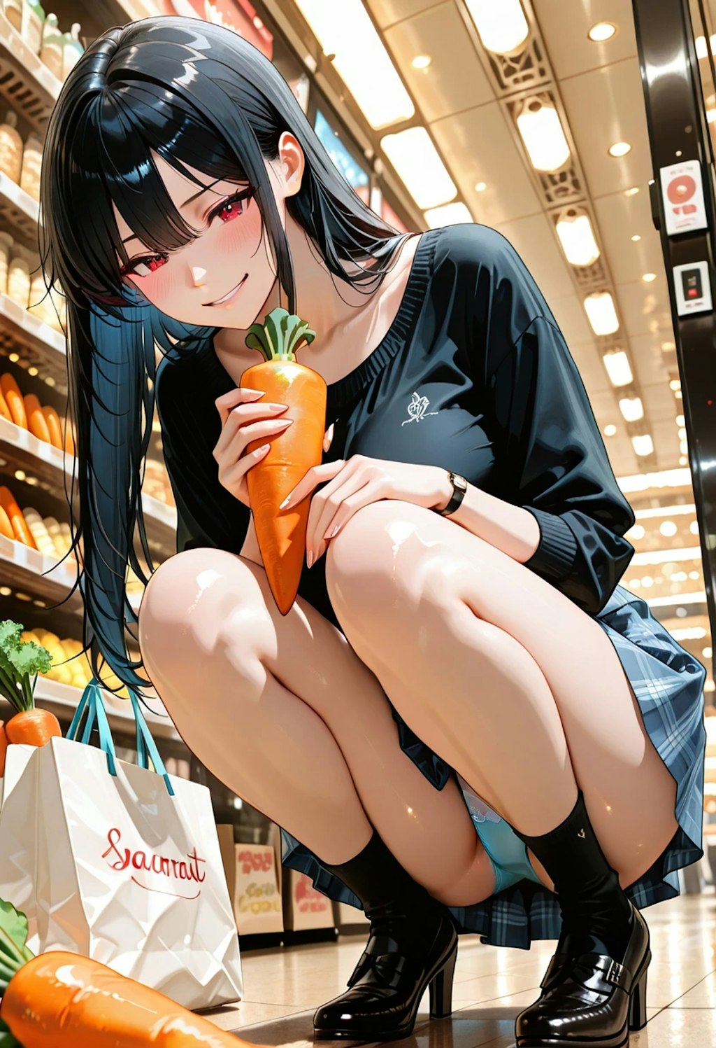 も〜どこ見てんのよ