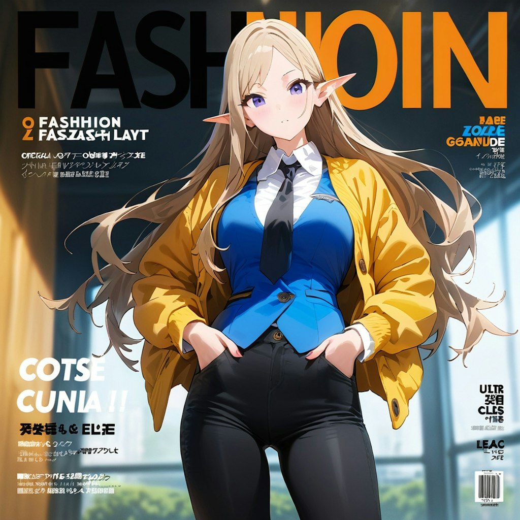 エルフのファッション誌