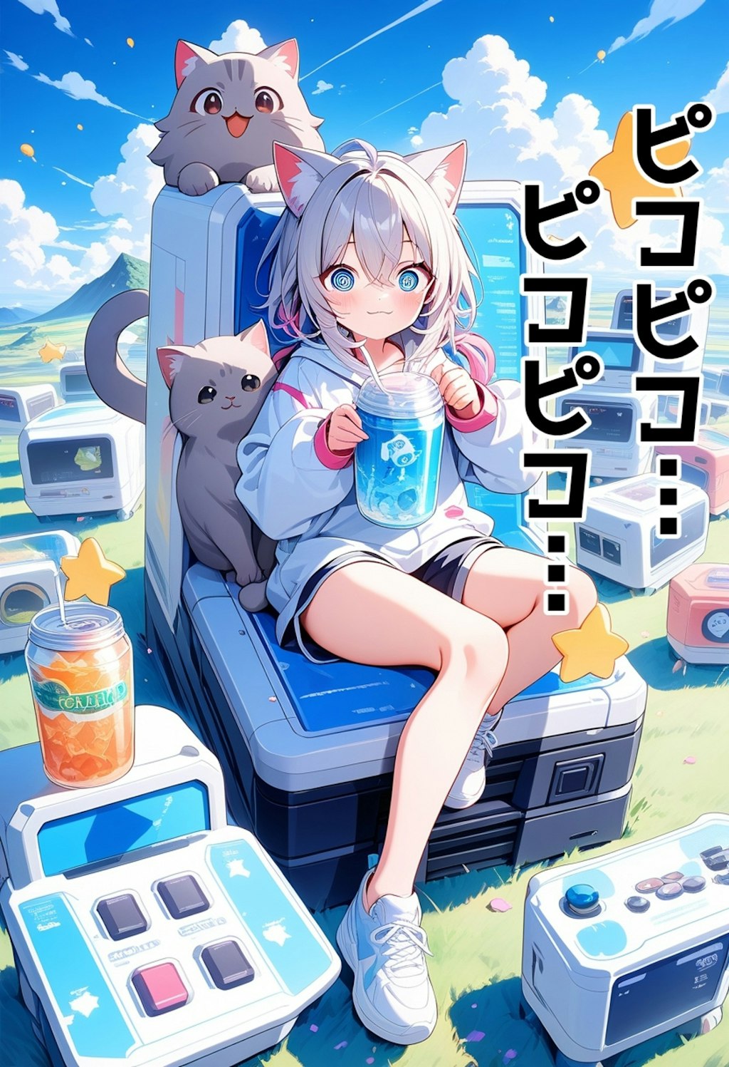 小説『ピコピコ…ピコピコ…』【ニャンノ世界】