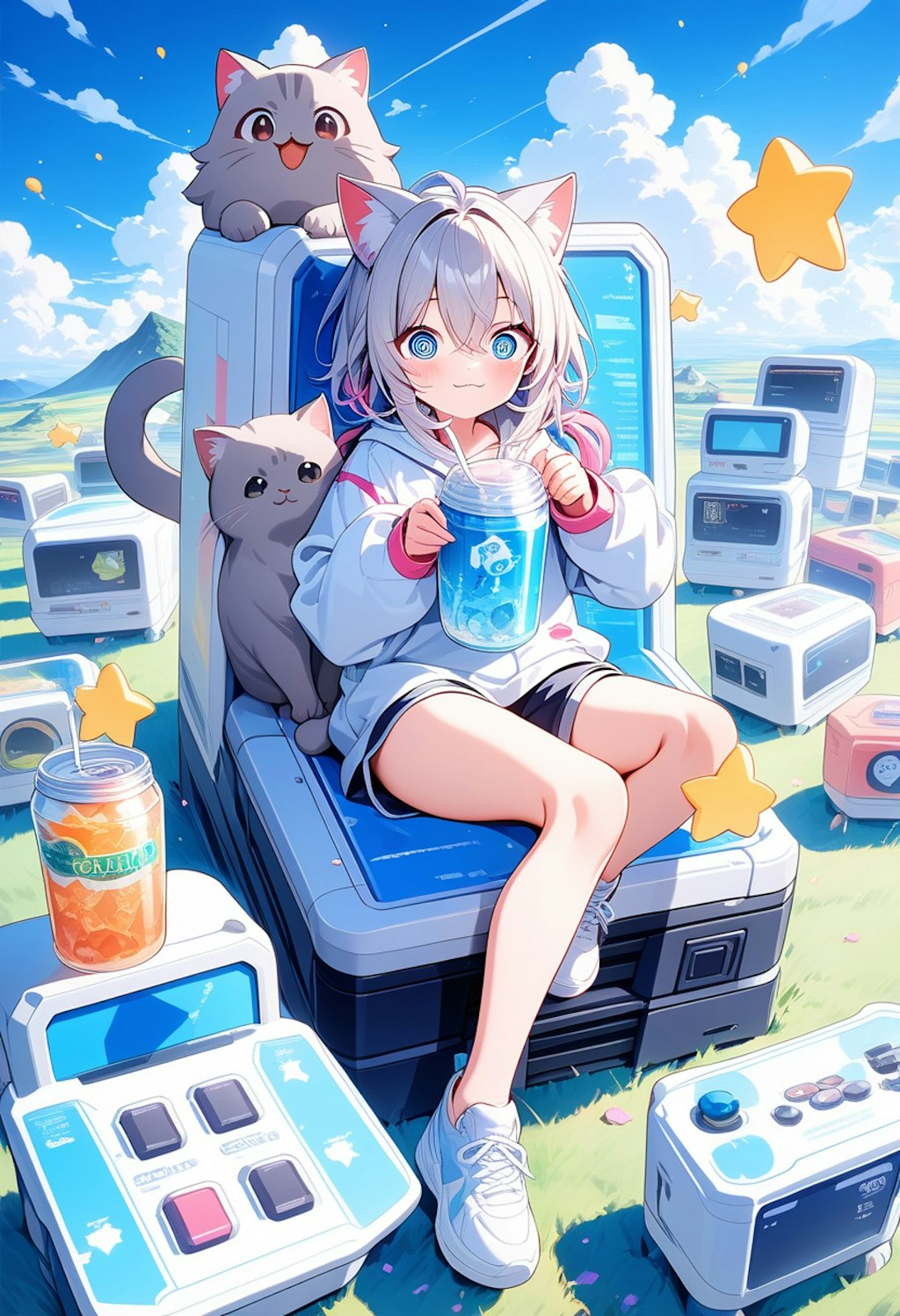 小説『ピコピコ…ピコピコ…』【ニャンノ世界】